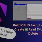 Angular 20 JSON Server Fast CRUD Project Setup