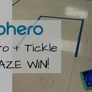 Sphero Tickle Maze Win