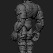Butch Meathook Zbrush Turntable