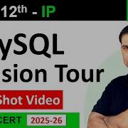 One Shot CH 05 MySQL Revision Tour Class 12 IP 065