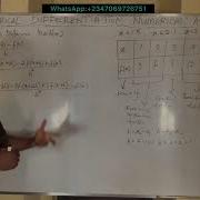 Numerical Differentiation Numerical Analysis