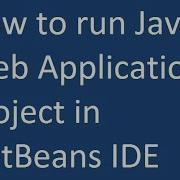 How To Run Java Web Application Project In NetBeans IDE