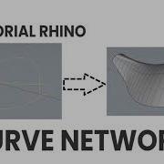 TUTORIAL RHINOCEROS Cara Membuat Curve Network INDONESIA