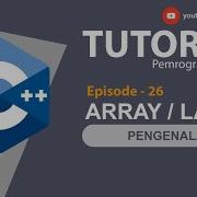 C 26 Array Pemrograman C Bahasa Indonesia