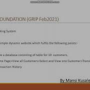 Task 1 Basic Banking System The SPARKS Foundation