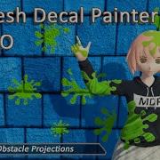 Mesh Decal Painter PRO Unity Asset Demonstration