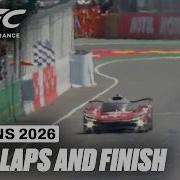 Final Laps And Race Finish 24 Hours Of Le Mans FIA WEC
