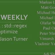 C Weekly Ep 74 Std Regex Optimize