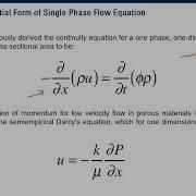LECTURE 12A 1 Dimensional 1 Phase Reservoir Simulation