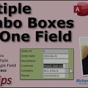 Binding Multiple Combo Boxes To One Field In Microsoft Access Why Would You Do This