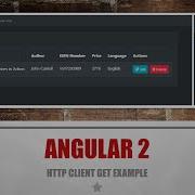 6 Angular 2 And Spring Boot HTTP Client GET Request Example Fetch Data Using HTTP Angular 7