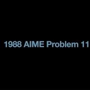 1988 AIME Problem 11