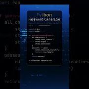 Secure In Seconds Python Password Generator Python DataScience Code Study Computerscience