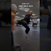 DONNIE YEN S JUMP BACK KICK TUTORIAL Taekwondo Karate Martialarts Kickboxing Mma Shorts