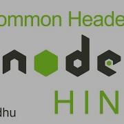 Node Js Tutorial In Hindi 22 Make Common Header