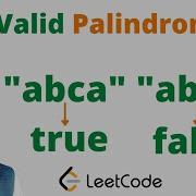 680 Valid Palindrome II Java Leetcode Hindi