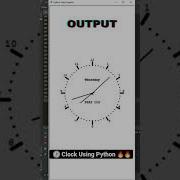 Clock Using Turtle Python How To Create Clock In Python Analog Clock Turtle Shorts