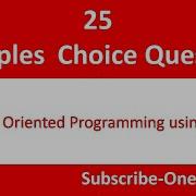 Mcq Best 25 Mcq On Java Java Mcq Most Important Mcq Top 25 Mcq On Oops Using Java 2021