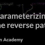 Parametrization Of A Reverse Path Khan Academy