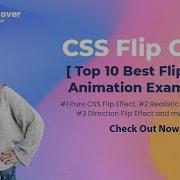 CSS Flip Card Top 10 Best Flip Card Animation