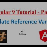 Angular 9 Tutorials Template Reference Variables