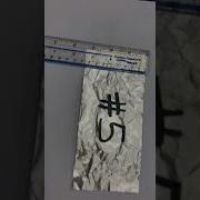 Determining The Thickness Of Aluminum Foil Video 5