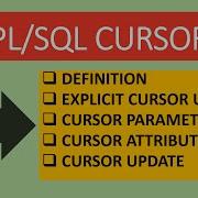 PL SQL Cursor Basic Use In Anonymous Block In Oracle Database