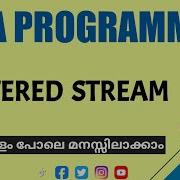 Buffered Stream Java Programming Malayalam Tutorial