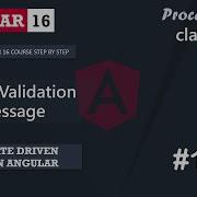 118 Showing Custom Validation Error Messages Template Driven Form A Complete Angular Course
