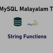 29 String Function SQL MySQL Malayalam Tutorial