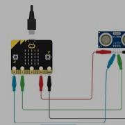 Microbit Series Project 1 Fitness Station Push Up Counter Microbit Ultrasonic Sensor