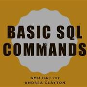 ClaytonHAP709PPSQL
