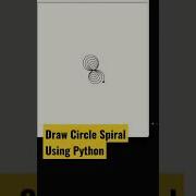 Creating Easy Circle Spiral Using Python