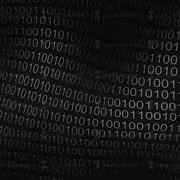 Blue Code Wave Background For Business Concept Data Binary Code Network Software Background With