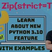 Python 3 10 S New Zip Strict True Feature Explained With Example By OsChannel