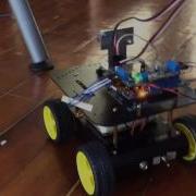 First Test Of Robot Obstacle Avoidance