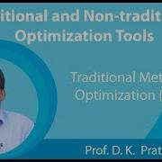 Lecture 3 Traditional Methods Of Optimization Contd