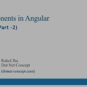 Angular Tutorial Series Part 2 Creating A Component In Angular Application