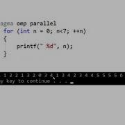 0006 Parallel For In OpenMP 2