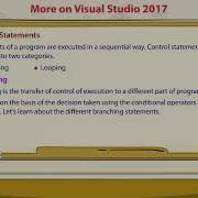 More On Visual Studio 2017 Computer Science