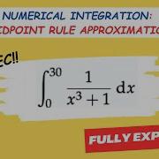 Mastering Numerical Integration With Midpoint Trapezoidal And Simpson S Rule For Dx X 3 1