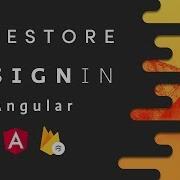Firebase Google SignIn Firestore W Angular