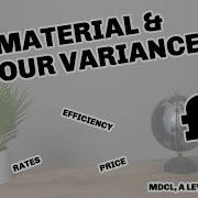 How To Calculate Favourable Adverse Variance Analysis Direct Materials Labour MDCL AAT