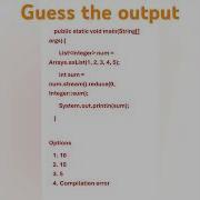 Daily Java Interview Questions Guess The Output Java Shorts