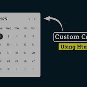 Build A Real Calendar Using HTML CSS JavaScript Dynamic Calendar UI MayanCoders