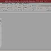 Как создать составной первичный ключ в таблице MS Access Office 365