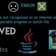 Java Is Not Recognized As An Internal And External Command Java Path Error Coding Draft By Kanika