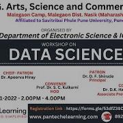 Free Workshop On DATA SCIENCE In Association With M S G Arts Science And Commerce College