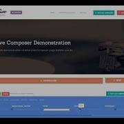 Live Composer WordPress Page Builder Demonstration