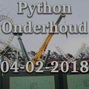 Renovatie Van De Python 04 02 2018 Efteling